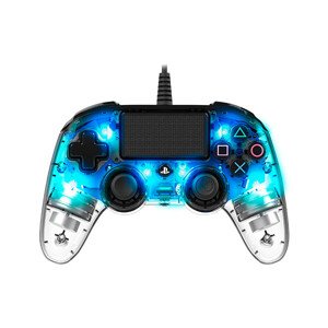 PS4 HW Gamepad Nacon Compact Controller Clear Blue