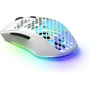 SteelSeries Aerox 3 Snow Wireless (2022) herná myš biela