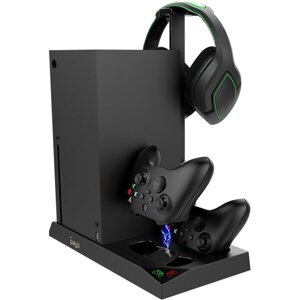 iPega XBX013 Multifunkčný Nabíjací stojan pre Xbox Series X