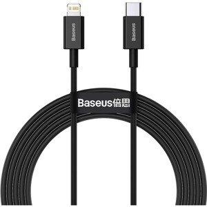 Baseus Superior Series rýchlonabíjací kábel Lightning 20W 2m čierna