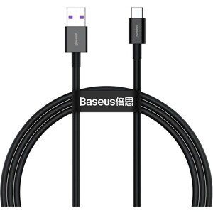Baseus Superior Series rýchlonabíjací kábel USB/Type-C 66W 1m čierna