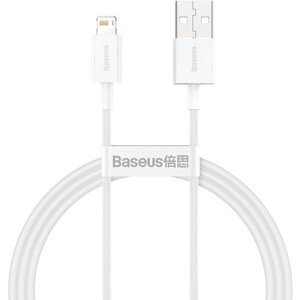 Baseus Superior Series rýchlonabíjací kábel Lightning 2.4A 1m biela