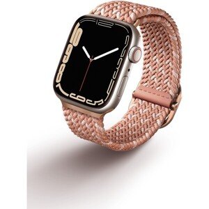 UNIQ Aspen Designer Edition remienok pre Apple Watch 41/40/38mm Citrus Pink