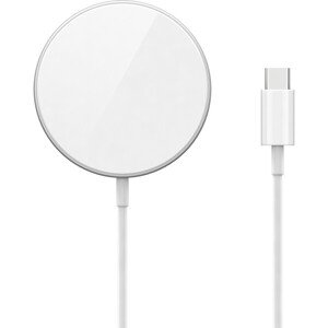 iWant MagSafe iPhone nabíjačka + 20W USB-C adaptér strieborná