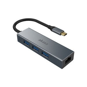 Akasa dokovacej stanice 4v1 USB 3.1 Type-C