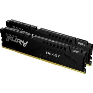 Kingston Fury Beast 64GB 5200MHz CL40 DDR5 DIMM (2x32) Black