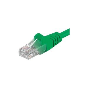 PremiumCord Patch kábel UTP RJ45-RJ45 CAT6 5m zelený