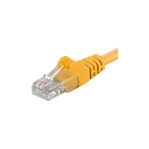 PremiumCord Patch kábel UTP RJ45-RJ45 level 5e 7m žltý