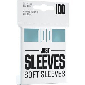 Obaly na karty Just Sleeves - Soft Sleeves 100 kusov (Pokémon, MTG)