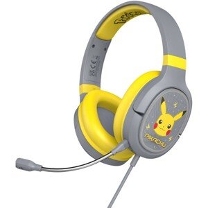 OTL PRO G1 detské herné slúchadlá s motívom Pokémon Pikachu
