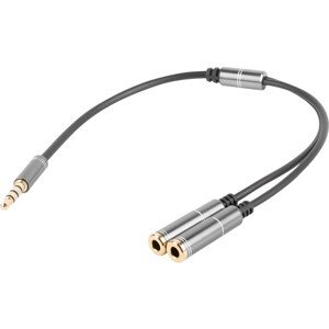 Genesis THUL 200 - PRÉMIOVÝ 4-PIN ADAPTÉR SLÚCHADIEL PRE PS4/PC/Smartphony
