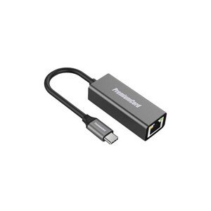 PremiumCord Prevodník USB-C na Gigabit konektor RJ45
