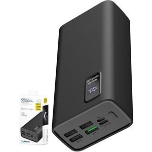 Platinet PowerBank 30000mAh PD 3.0/QC 3.0 čierna