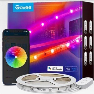 Govee WiFi RGBIC Smart PRE LED pásik 5m - extra odolný