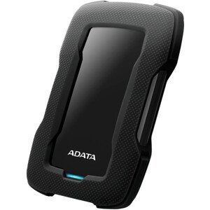 ADATA Externý HDD 2TB 2,5" USB 3.1 HD330, BLACK COLOR BOX, čierny (gumový, nárazu odolný)