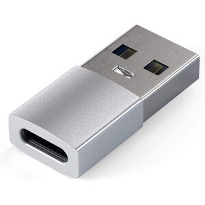 Satechi Aluminum Type-A to Type-C adaptér strieborný