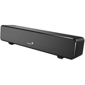 GENIUS repro USB SoundBar 100/ drôtový/ 6W/ USB/ 3,5" jack/ čierny