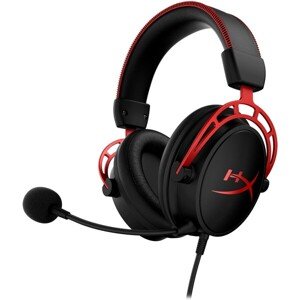 HyperX Cloud Alpha herné slúchadlá červená