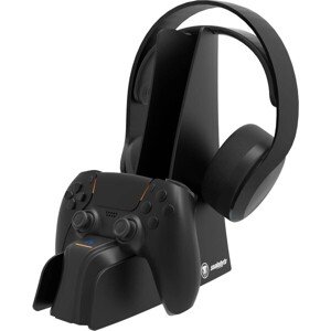snakebyte PS5 Dual Charge 5 & Headset Stand™ (white)