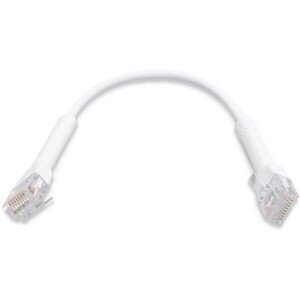 UBNT UniFi Ethernet Patch Kábel - dĺžka 0,22 m, Cat6, biely