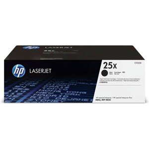 HP 25X Čierna originálna tonerová kazeta LaserJet s vysokou výťažnosťou