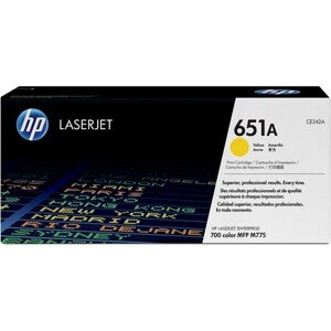 HP 651A Žltá originálna tonerová kazeta LaserJet