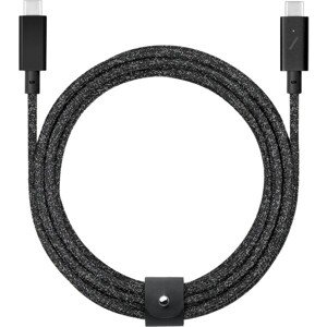 Native Union Belt Cable Pro USB-C 240W nabíjací kábel, 2,4m, čierny