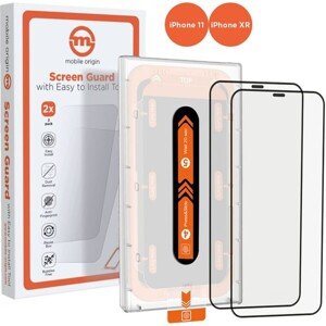 Mobile Origin Screen Guard 2 Pack 2,5D ochranné sklo s aplikátorom iPhone 11/XR