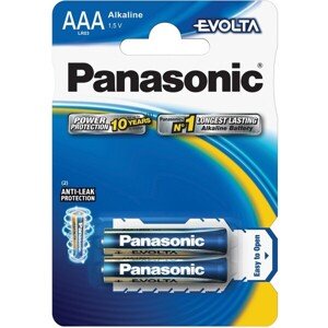 Panasonic EVOLTA Platinum AAA alkalická batéria (2ks)