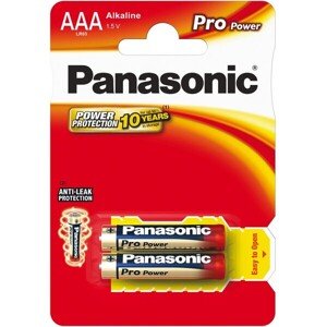 Panasonic Pro Power AAA alkalická batéria (2ks)