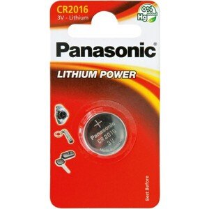 Panasonic CR2016 (gombíková) lítiová batéria (1ks)