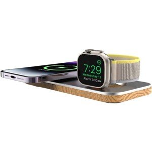 Cubenest 2in1 Magnetic Wireless charger K200 Silver