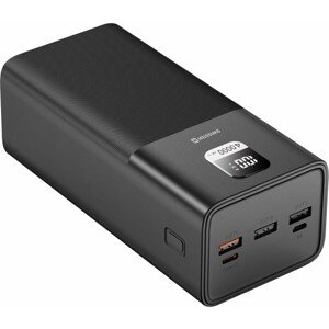 SWISSTEN POWER LINE POWER BANK 40000 mAh 100W POWER DELIVERY BLACK