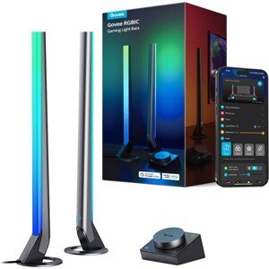 Govee Smart Gaming Light Bars LED Panely + Smart Dual ovládač