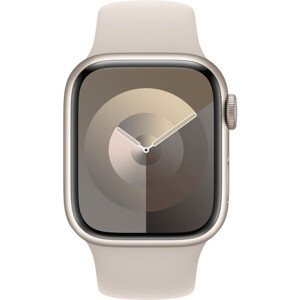 Apple Watch 41/40/38mm hviezdne biely športový remienok S/M