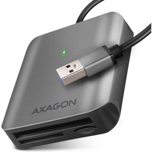 AXAGON CRE-S3 čítačka kariet USB-A sivá