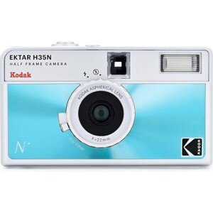 Kodak EKTAR H35N Glazed Analógový fotoaparát modrý