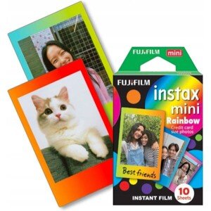 Fujifilm Instax mini Rainbow rámček 10 ks fotiek
