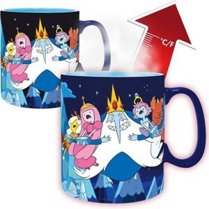 Hrnček Adventure Time - Ice King & Princesses 460 ml