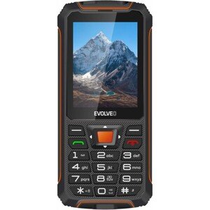 EVOLVEO StrongPhone Z6 čierno-oranžová