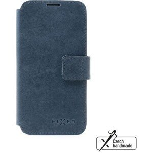 Kožené puzdro typu kniha FIXED ProFit pre Samsung Galaxy S24+, modré