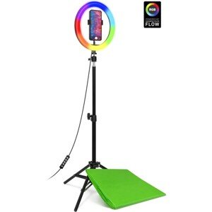 CONNECT IT Streaming Box Selfie10Ring kruhové 10" RGB LED svetlo