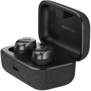 Sennheiser Momentum 4 TWS bezdrôtové slúchadlá, čierna/grafitová