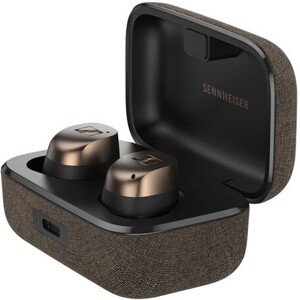 Sennheiser Momentum 4 TWS bezdrôtové slúchadlá čierna/medená