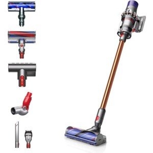 Dyson V10 Absolute 2023 akumulátorový vysávač, tyčový, cyklónový, HEPA filter, 3 úrovne sania, LED i