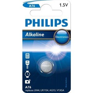 Philips A76/01B Špeciálna Alkalická batéria A76 (1,5V)