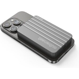 CubeNest S1B1 MagSafe powerbanka (5000 mAh) sivá
