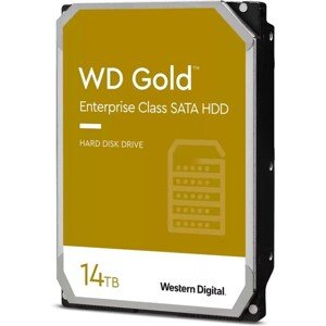 WD GOLD WD142KRYZ 14TB SATA/6Gb/s 512MB cache 7200 ot., CMR, Enterprise