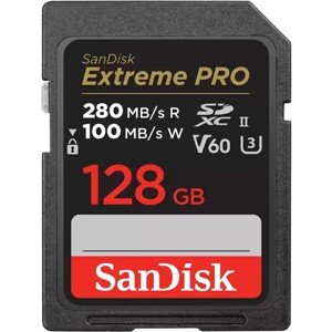 SanDisk SDXC karta 128GB Extreme PRO