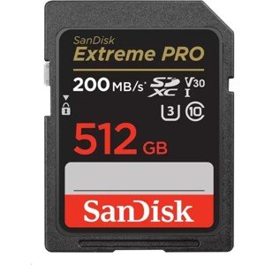 SanDisk SDXC karta 512GB Extreme PRO